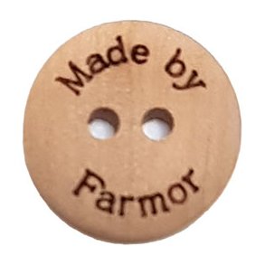 Trknappar - Made By Farmor 18 mm