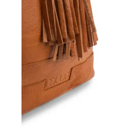 Muud Marina - Hndlavet bttepose i lder Whisky Farvet