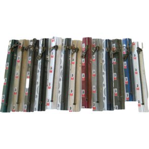 Lynls metal ej delbar 14 - 20 cm til buks/nederdel/tasker