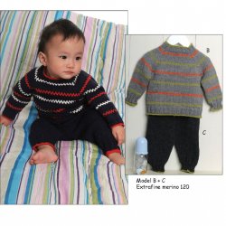 Baby strikkeopskrift nr 54