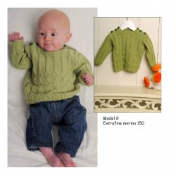 Baby strikkeopskrift nr 54