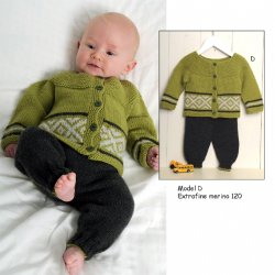 Baby strikkeopskrift nr 54