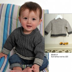 Baby strikkeopskrift nr 54