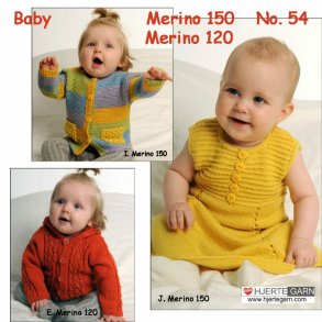 Baby strikkeopskrift nr 54