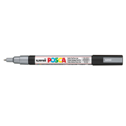 Posca Tusser - PC-3M 0,9 - 1,3 mm 1 stk Slv 26