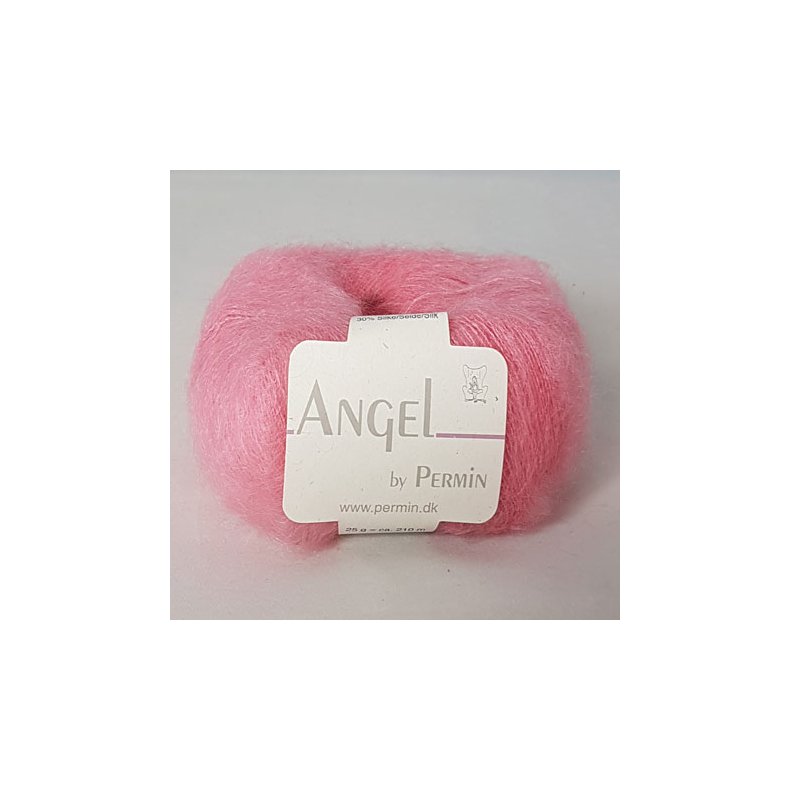 Angel Permin - Mohair og silkegarn -  884144 Pink