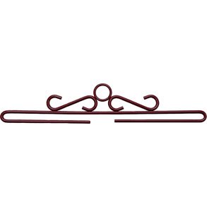 Permin broderi beslag Antik Bordeaux 40 x 6,0 cm - 1 st