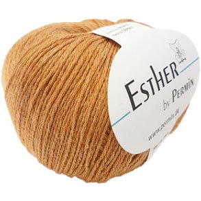 Permin Esther Garn - fv 883403 Curry