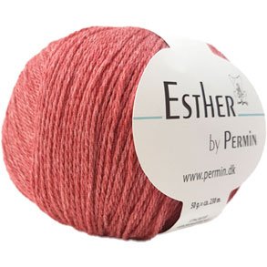  Permin Esther Garn - fv 883424  Pink
