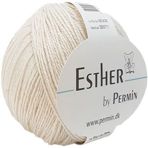  Permin Esther Garn - fv 883426 Rvit