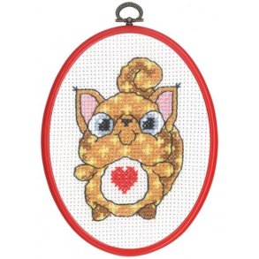 Broderi - Tlle broderi til brn - 92-5844 med Egern