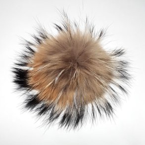Pompom - kta tvttbjrnspompom - Natur 120 mm