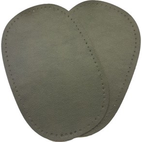 Reparationslapp - Armbgelappar/Knlappar Imiterad lder Khaki 2 stk 10 x 15 cm - 0041