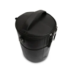 Strikketaske - Strikkeopbevaring Muud Lder Taske Fv Sort - Saturn XL QB-2530R9