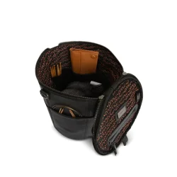 Strikketaske - Strikkeopbevaring Muud Lder Taske Fv Sort - Saturn XL QB-2530R9