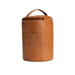 Strikketaske - Strikkeopbevaring Muud Lder Taske Fv Cognac - Saturn XL QB-2530R9