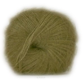 Hjertegarn Silk Kid Mohair Garn - fv 1086 Lime Grn
