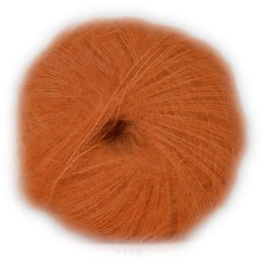 Hjertegarn Silk Kid Mohair Garn - fv 1118 Orange