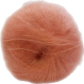 Hjertegarn Silk Kid Mohair Garn - fv 1158 Laksefarvet