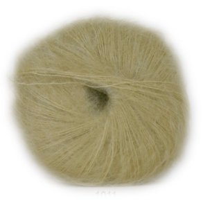Hjertegarn Silk Kid Mohair Garn - fv 1011 Lys Lime Grn
