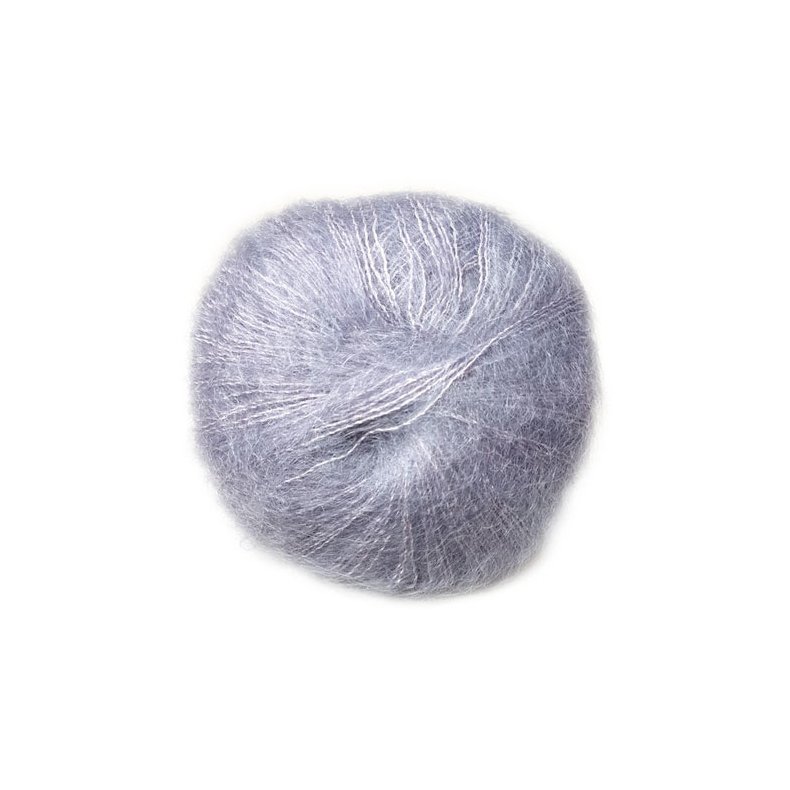 Hjertegarn Silk Kid Mohair Garn - fv 1048 Lys Lilla