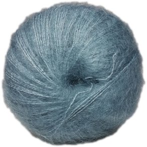 Hjertegarn Silk Kid Mohair Garn - fv 1076 Lys Aqua