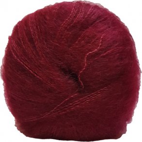 Hjertegarn Silk Kid Mohair Garn - fv 2252 Bordeaux Rd