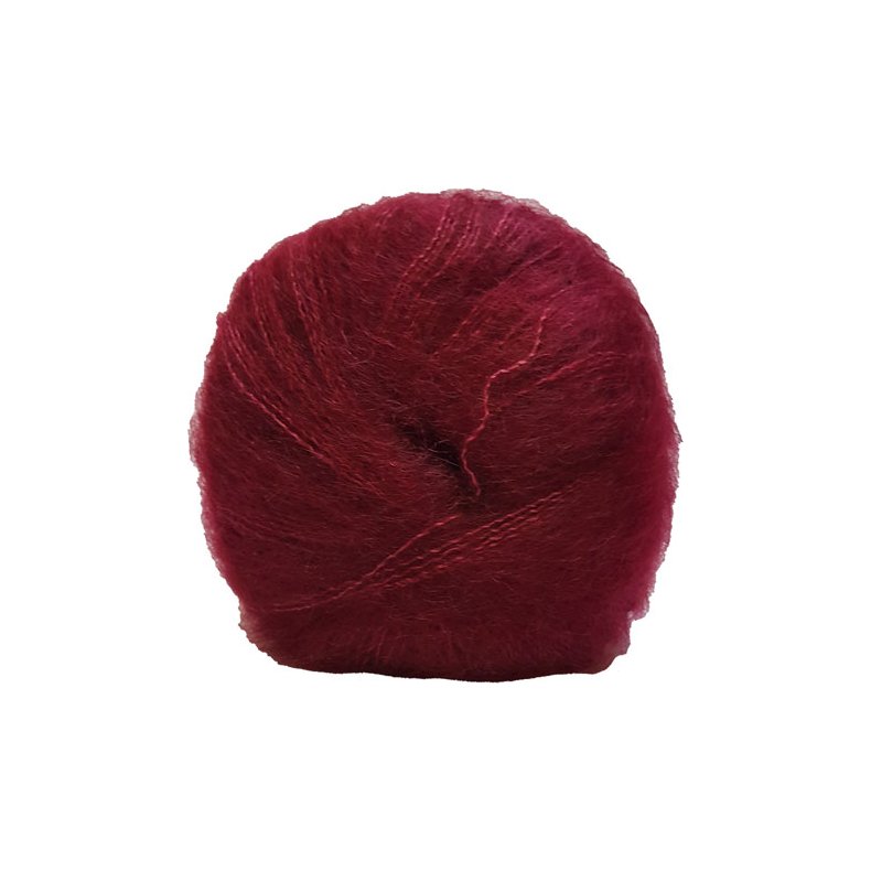 Hjertegarn Silk Kid Mohair Garn - fv 2252 Bordeaux rd