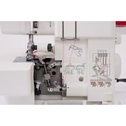 Singer S0085 overlock � 8 s�mme, friarm og differentialtransport