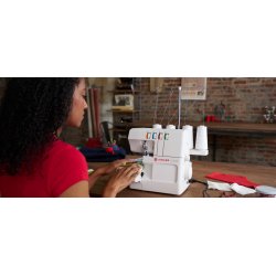 Singer S0085 overlock � 8 s�mme, friarm og differentialtransport