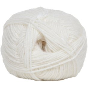 Sock 4 - Strumpgarn - Ullgarn - fv 1000 Vit