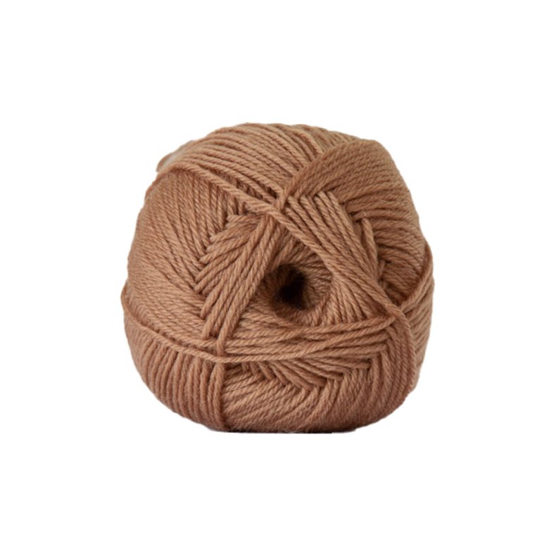 Sock 4 - Strumpegarn - Ullgarn -  fv 1320 Ljus Nougat