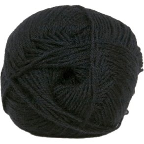 Sock 4 - Strumpgarn - Ullgarn - fv 1990 Svart