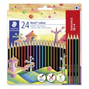 Staedtler Noris color - Frgpennor 24 st