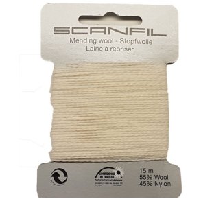 Stoppgarn - Benvit 001