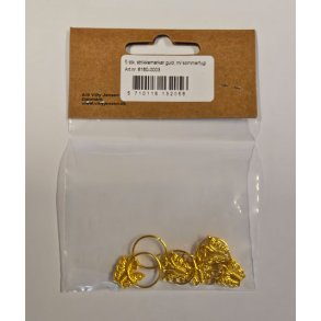 Stickmarkrer/Maskmarkrer M Fjrilar Guld 5 ST - 8160-0003