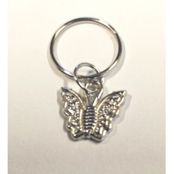 Strikkemarkrer/Maskemarkrer M Sommerfugle Slv 5 STK - 8160-0002