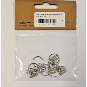 Stickmarkrer/Maskmarkrer M Fjrilar Silver 5 ST - 8160-0002