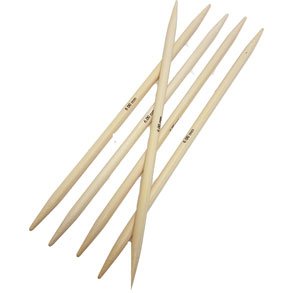 Bambu strumpstickor - 20 cm