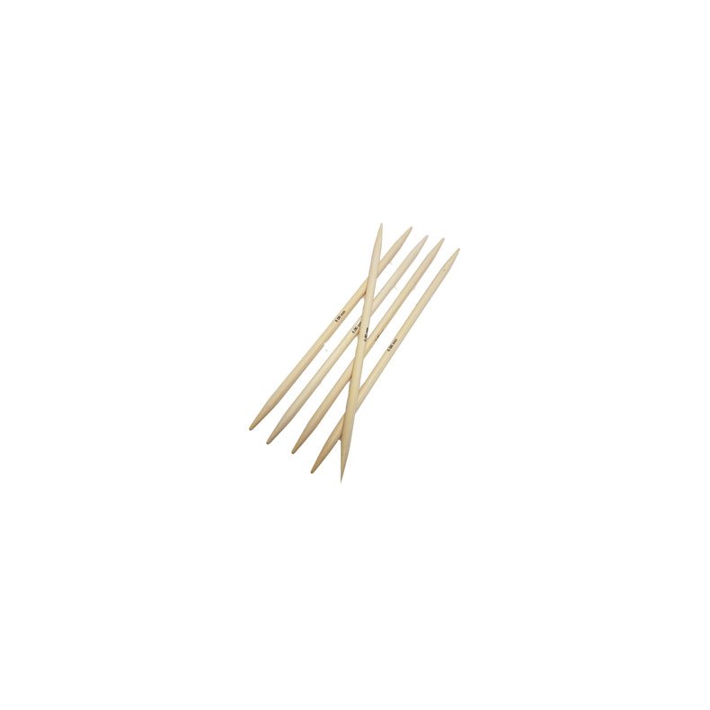 Bambu strumpstickor - 20 cm