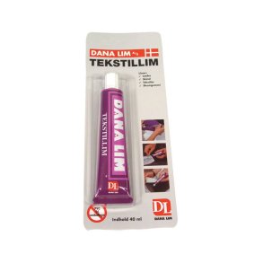 Dana Textillim 327 40 ml � Lim f�r tyg, l�der och skinn
