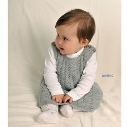 Baby strikkehfte nr 45 baby Trunte.