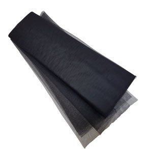 Tyll - Svart Tyll 140 cm bred