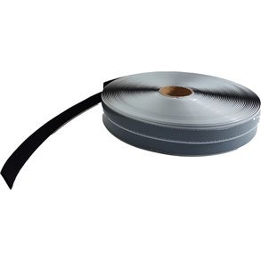 Kardborreband - 20 mm svart sjlvhftande