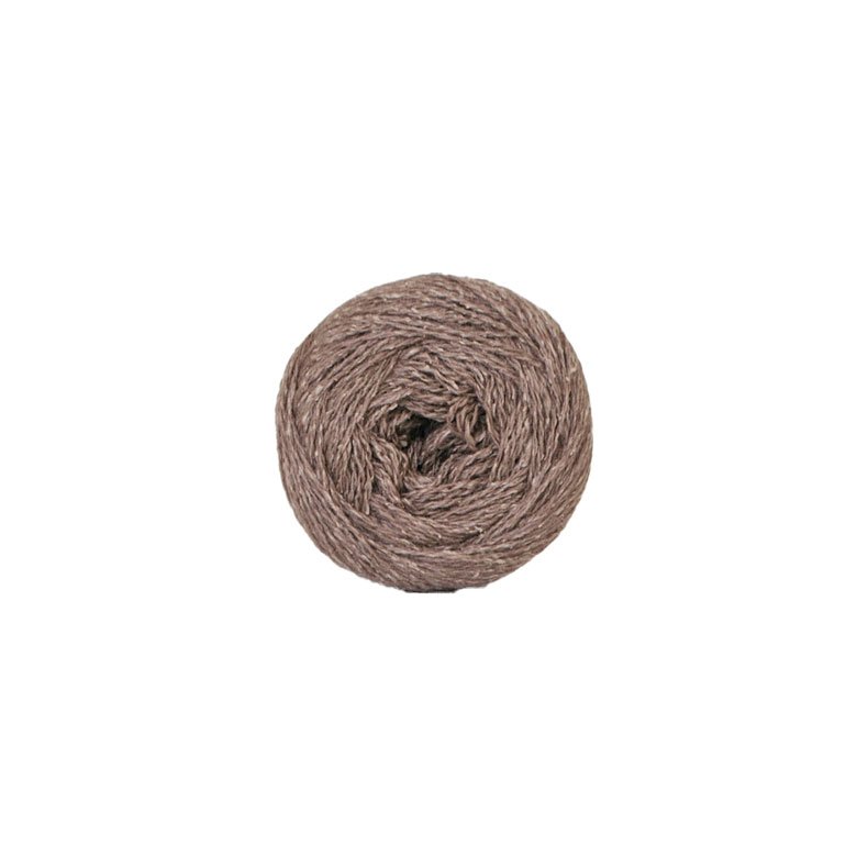  Hjertegarn Wool silk garn -  fv 3009 Mellem Brun
