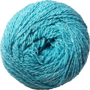 Hjertegarn Wool Silk garn - fv 3010 Turkis