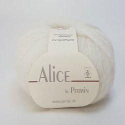 Alice Permin - Alpaca  Uldgarn  - fv 01 Rhvid