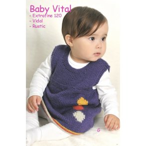 Baby Vital strikkeopskrift no 46