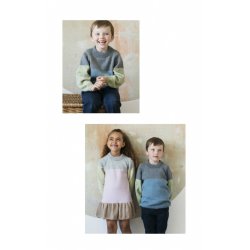 Strikkehfte Brn nr 184 Kids