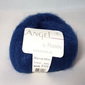 Angel Permin - Mohair och Sidengarn - 884169 Kobolt Bl